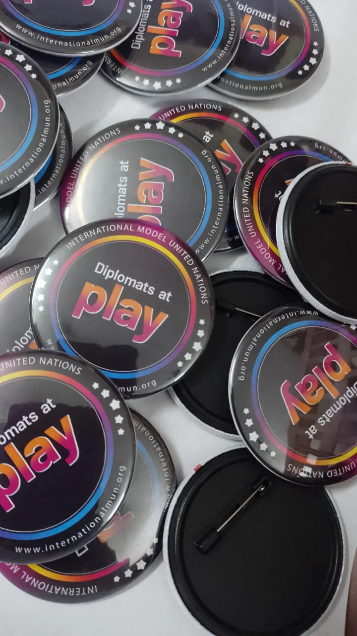 Custom button badges manufactured by Sidamhk